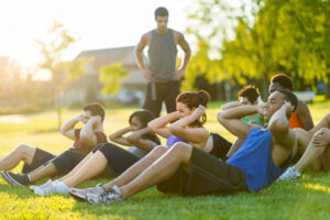 outdoor boot camp