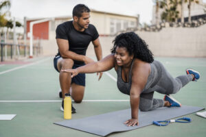 yoga on track